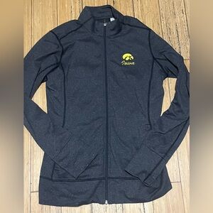 Womens Iowa Full Zip Lightweight Performance Jacket Sz Medium